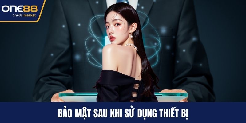 Bảo mật sau khi sử dụng thiết bị