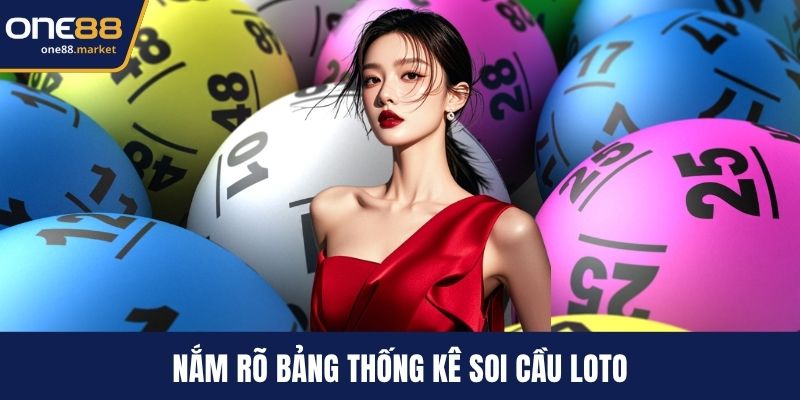 Nắm rõ bảng thống kê soi cầu loto